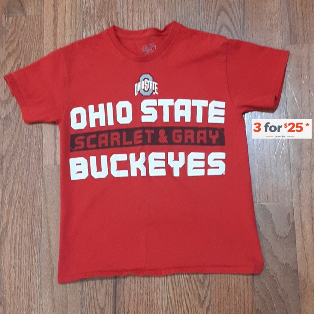 Ohio State Buckeyes Varsity boys shirt size Medium